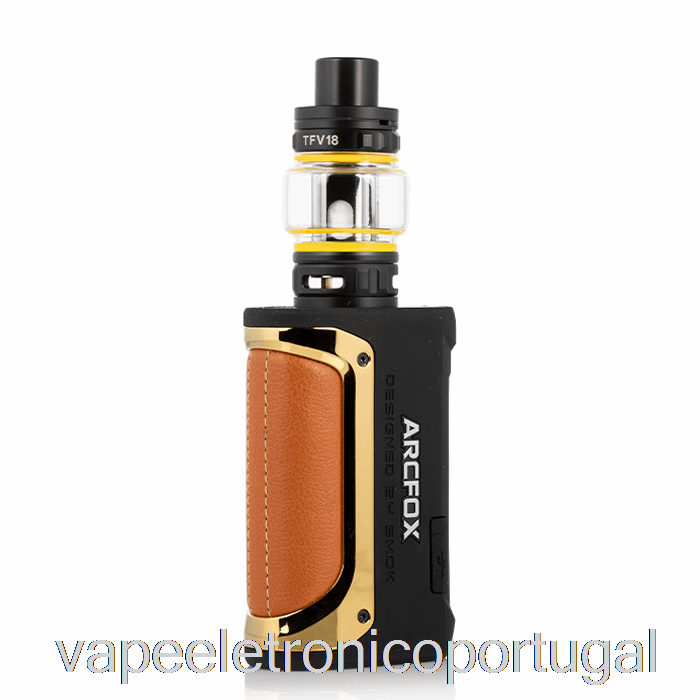 Vape Eletrônico Smok Arcfox 230w Tc Starter Kit Prisma Gold